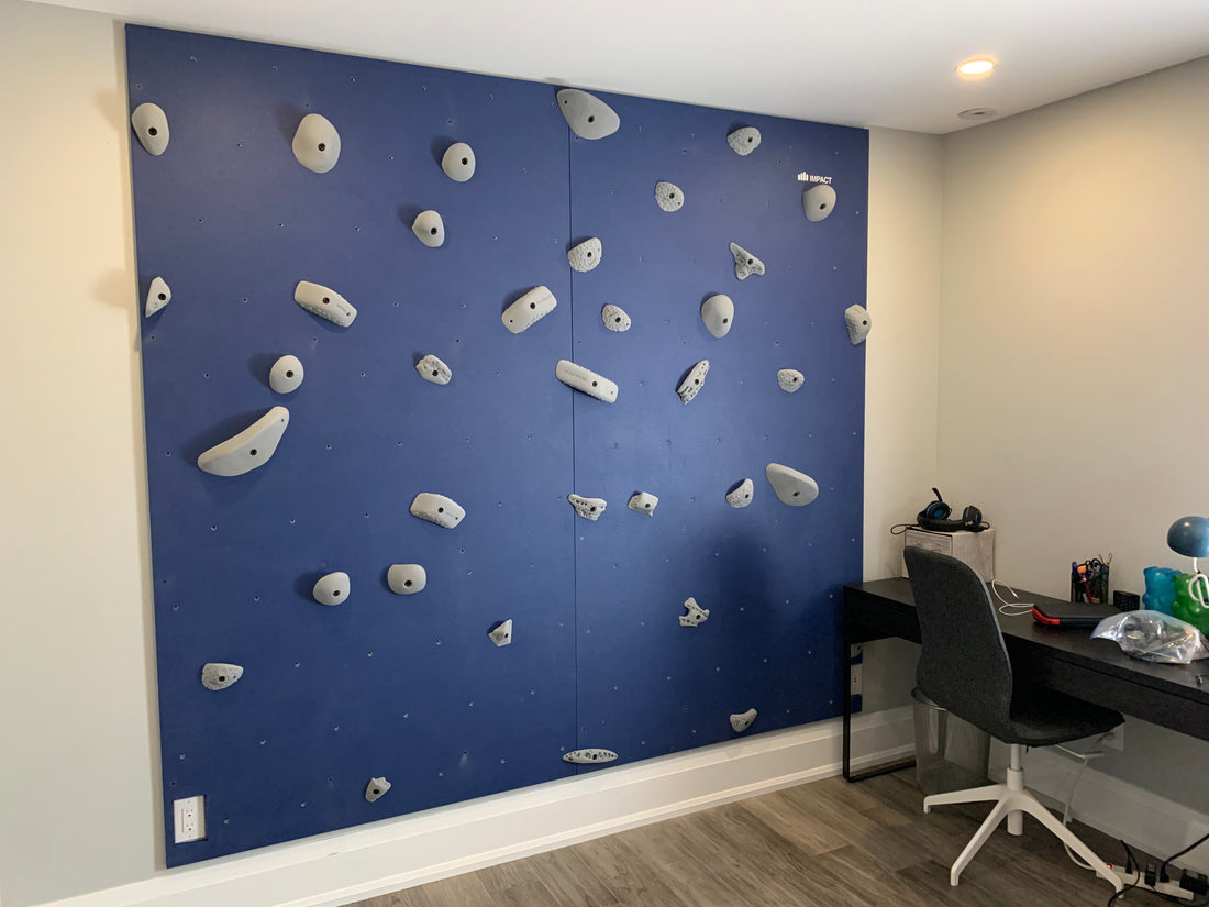 Home Climbing Wall by Impact Climbing