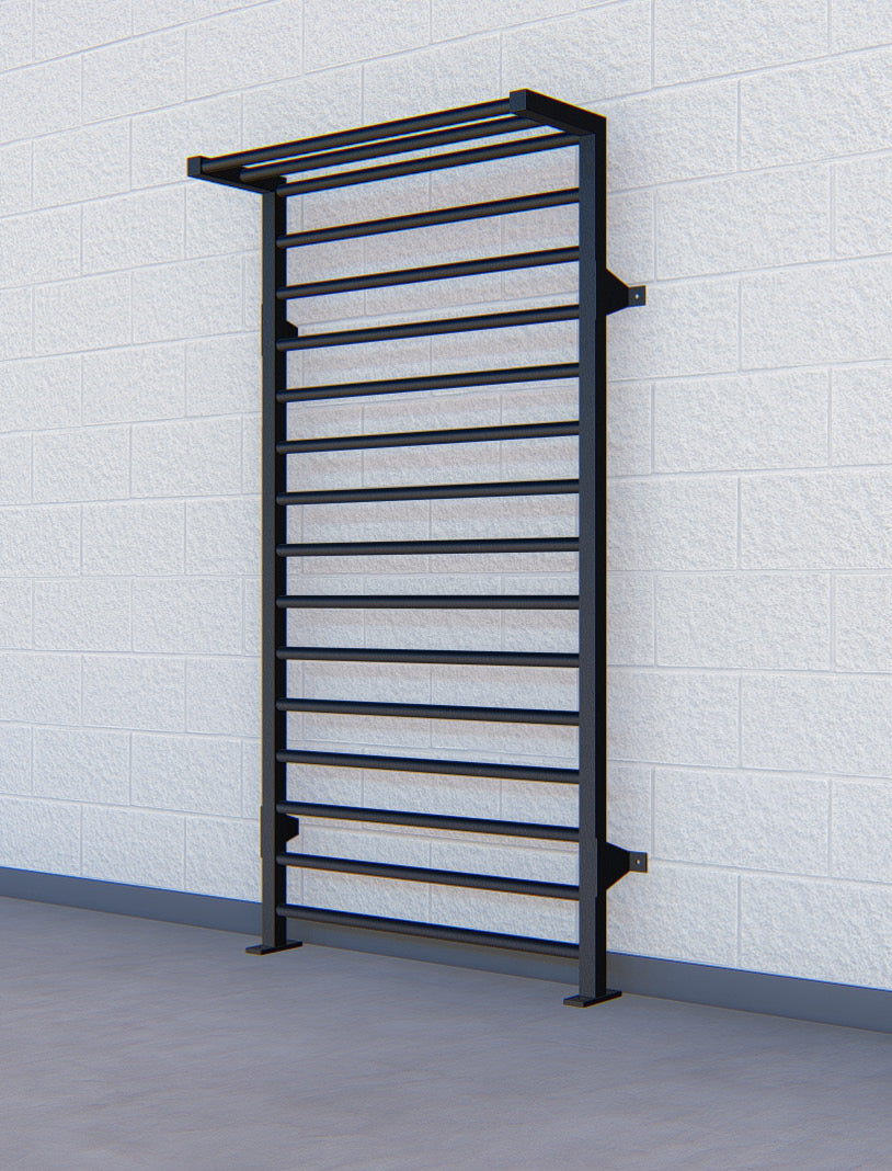 Floor or Wall Mount Stall Bar